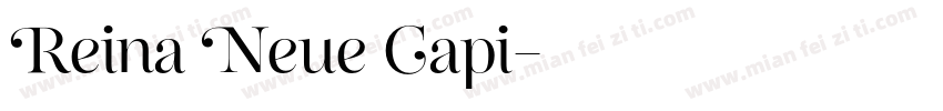 Reina Neue Capi字体转换